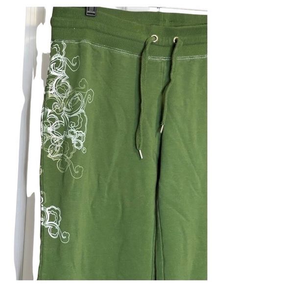 BCBG MaxAzria Women’s Sweatpants Green Size Large - Picture 2 of 10